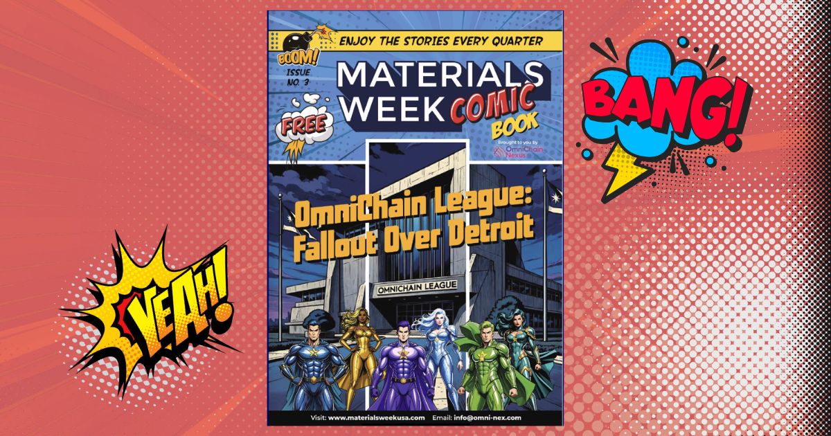 Materials Week COMIC BOOK