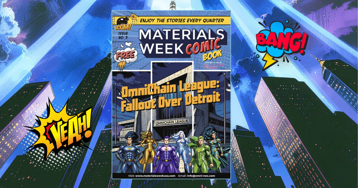 Materials Week USA 2026 – Comic No. 3